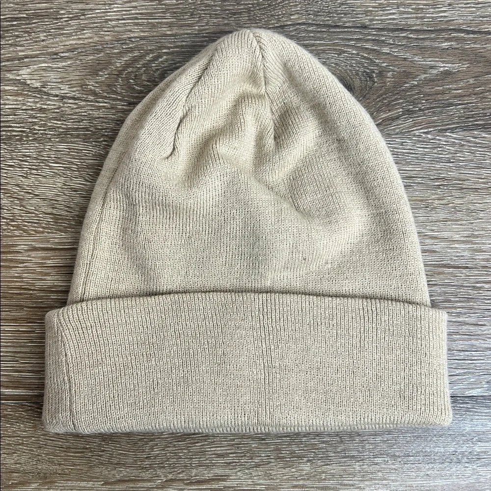 🤍 Tommy Hilfiger Classic Beige Knit Beanie | One Size